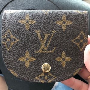 Auth LouisVuitton Coin Purse Porte Monnaie Gousset